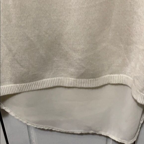 VERVE Blues Sweater 2pc Split back Cream S - Picture 3 of 12